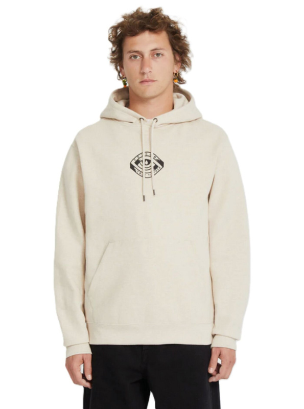 Volcom pánská mikina Watanite Po Dust Heather | Šedá | Velikost M