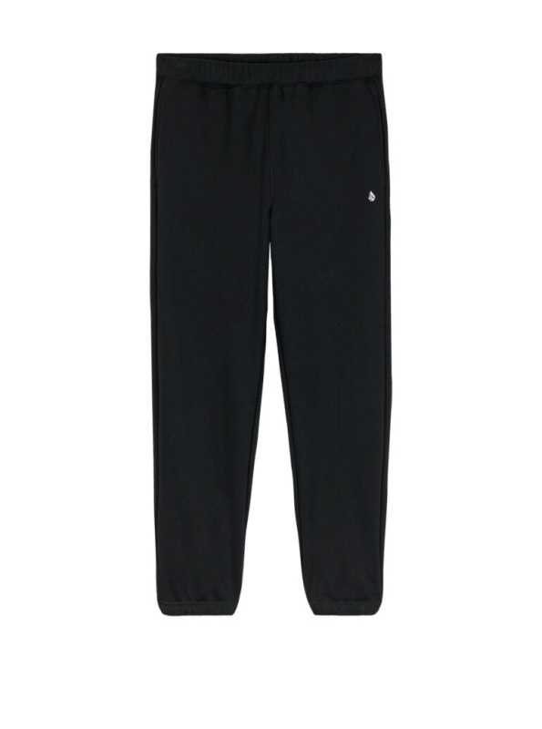 Volcom pánské tepláky Single Stone Fleece Black | Černá | Velikost XL