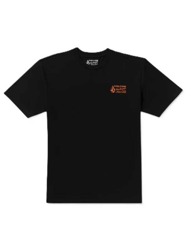 Volcom pánské tričko Workwear Sst Black | Černá | Velikost M