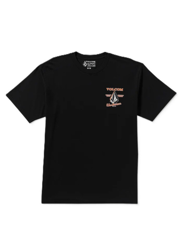 Volcom pánské tričko Enamel Sst Black | Černá | Velikost M