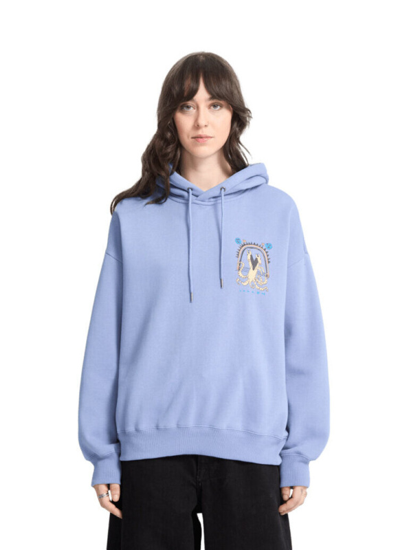 Volcom dámská mikina Moove On Po Carolina Blue | Modrá | Velikost S