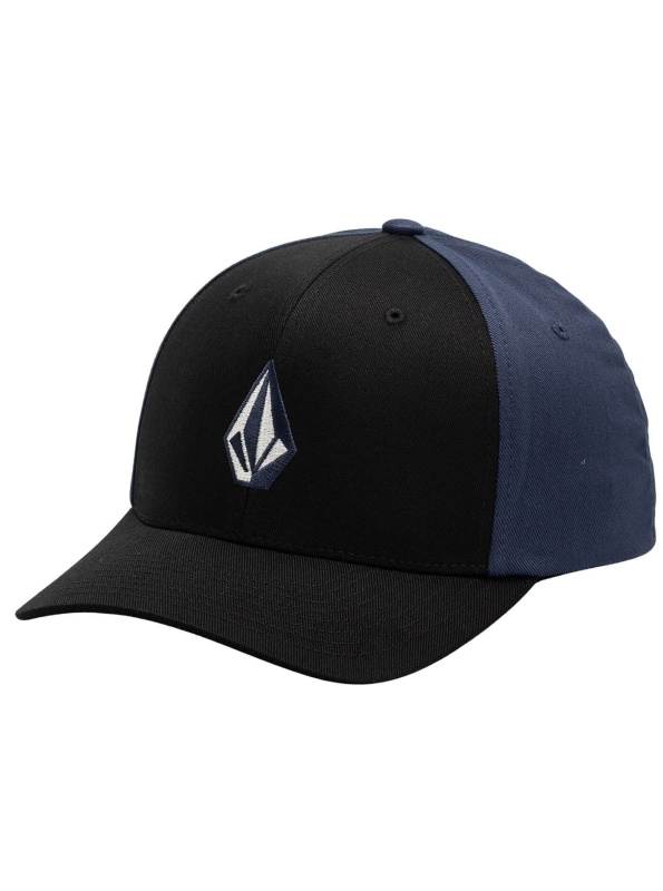 Volcom kšiltovka Full Stone Flexfit Navy | Černá | Velikost S/M