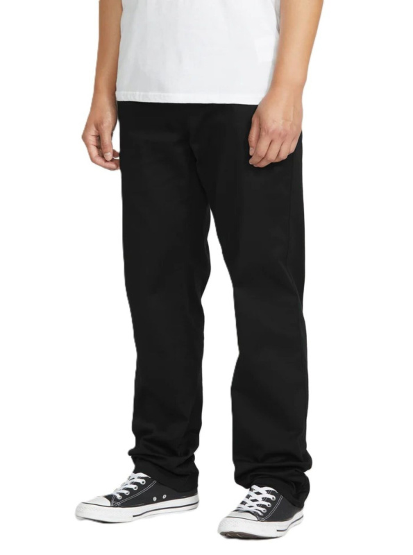 Volcom pánské kalhoty Frickin Modern Stret Black | Černá | Velikost 38 x 34