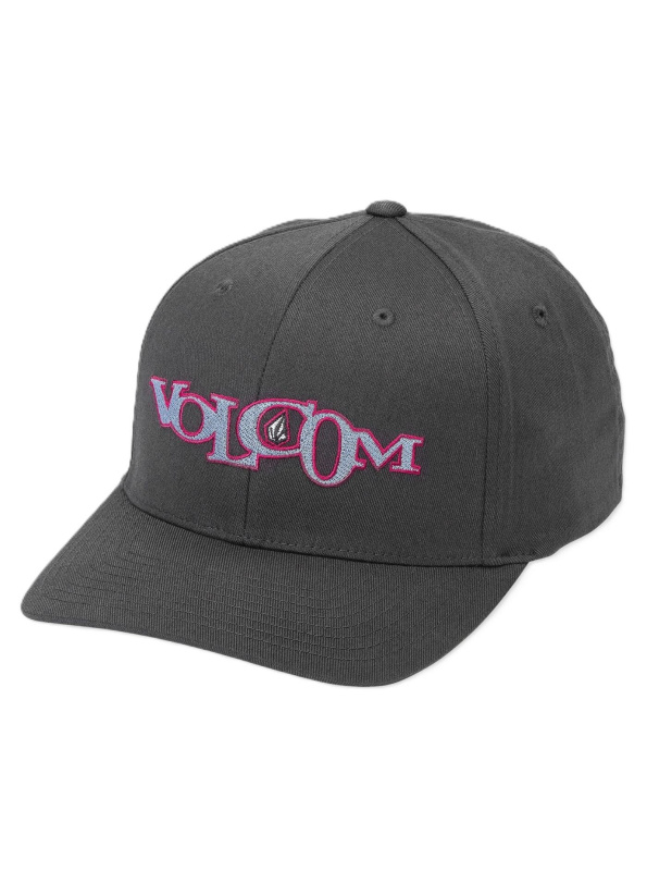 Volcom kšiltovka 21St Century Stn Flexfit Antique Black | Černá | Velikost L/XL | 100% bavlna