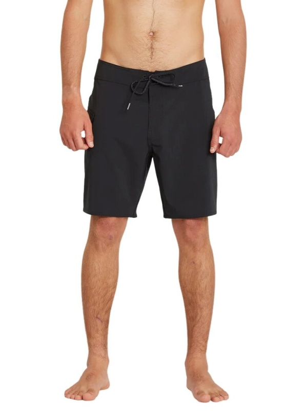 Volcom pánské plavky Lido Solid Mod 18 Black | Černá | Velikost 36