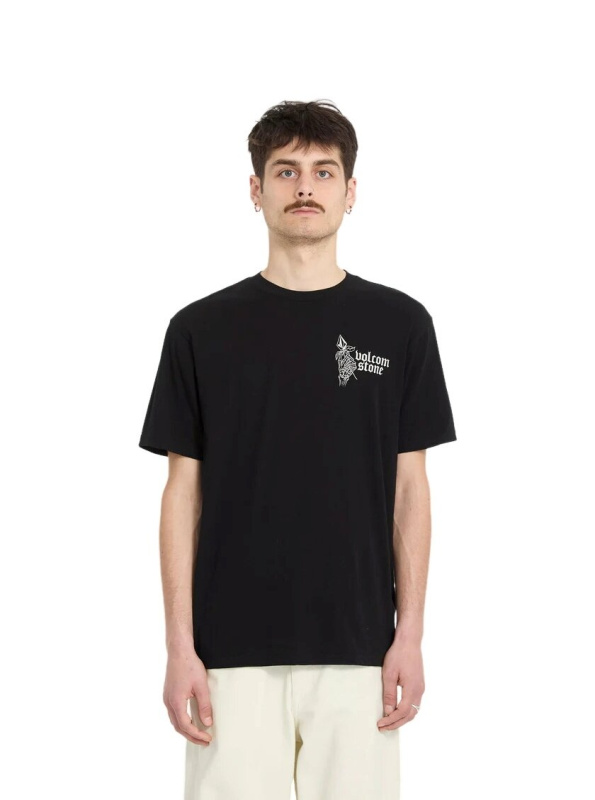 Volcom pánské tričko Eternal Stoke Sst Black | Černá | Velikost L | 100% bavlna