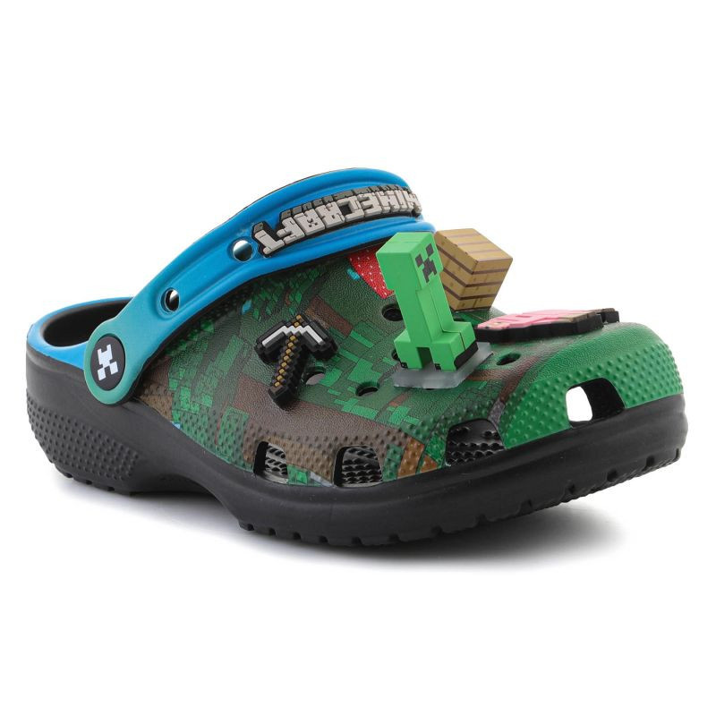Crocs Classic Minecraft Clog Kids Multi Jr žabky 210830-90H EU 37/38