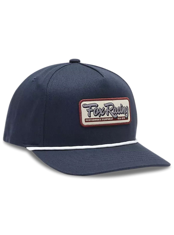 Fox kšiltovka Equipped Snapback Hat Midnight | Modrá | Velikost One Size | 100% bavlna