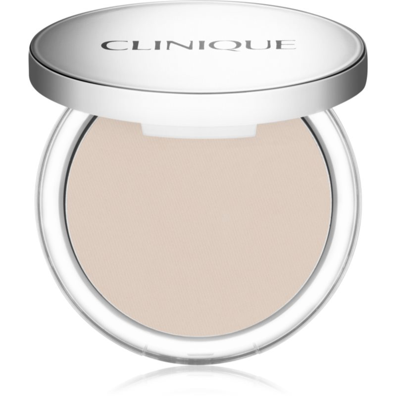 Clinique Stay-Matte Sheer Pressed Powder matující pudr pro mastnou pleť odstín 01 Stay Buff 7,6 g