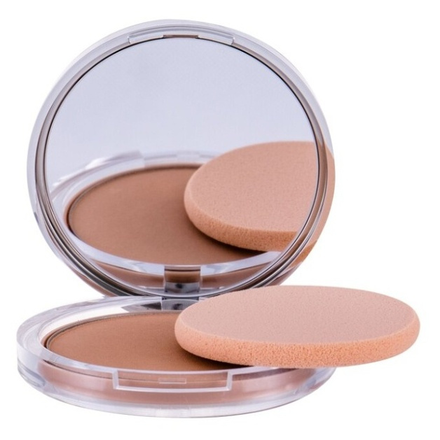 Clinique Stay-Matte Sheer Pressed Powder matující pudr pro mastnou pleť odstín 03 Stay Beige 7.6 g