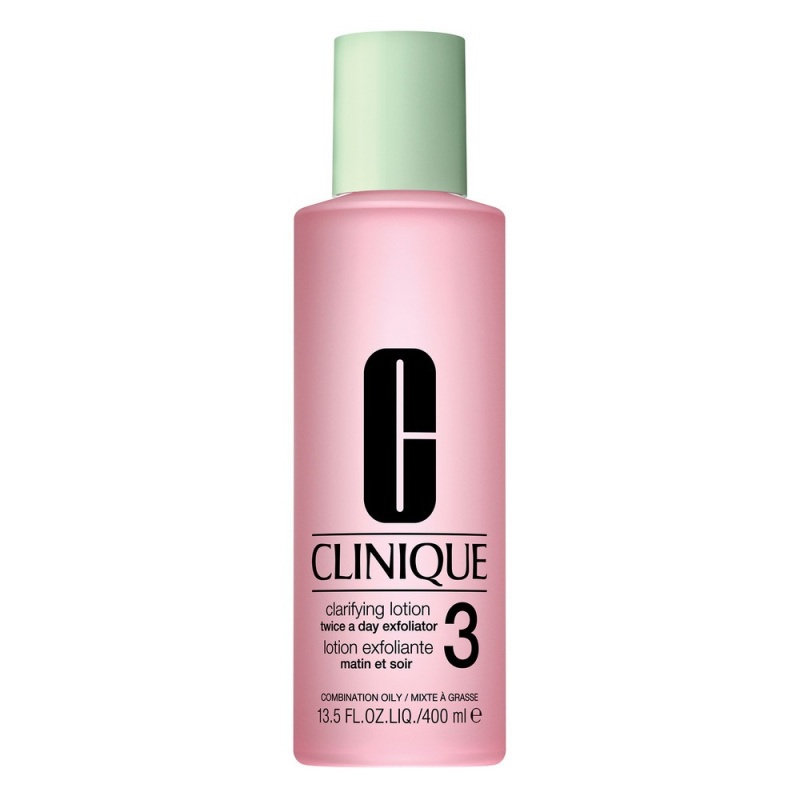 Clinique 3 Steps Clarifying Lotion 3 tonikum pro mastnou a smíšenou pleť 400 ml