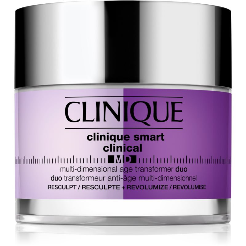 Clinique Smart Clinical™ Multi-Dimensional Age Transformer Duo Resculpt + Revolumize hydratační gel krém pro vypnutí pleti 50 ml