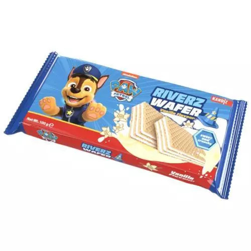Kandiz Riverz wafer pawpatrol vanilla 100g