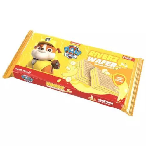 Kandiz Riverz wafer pawpatrol banana 100g