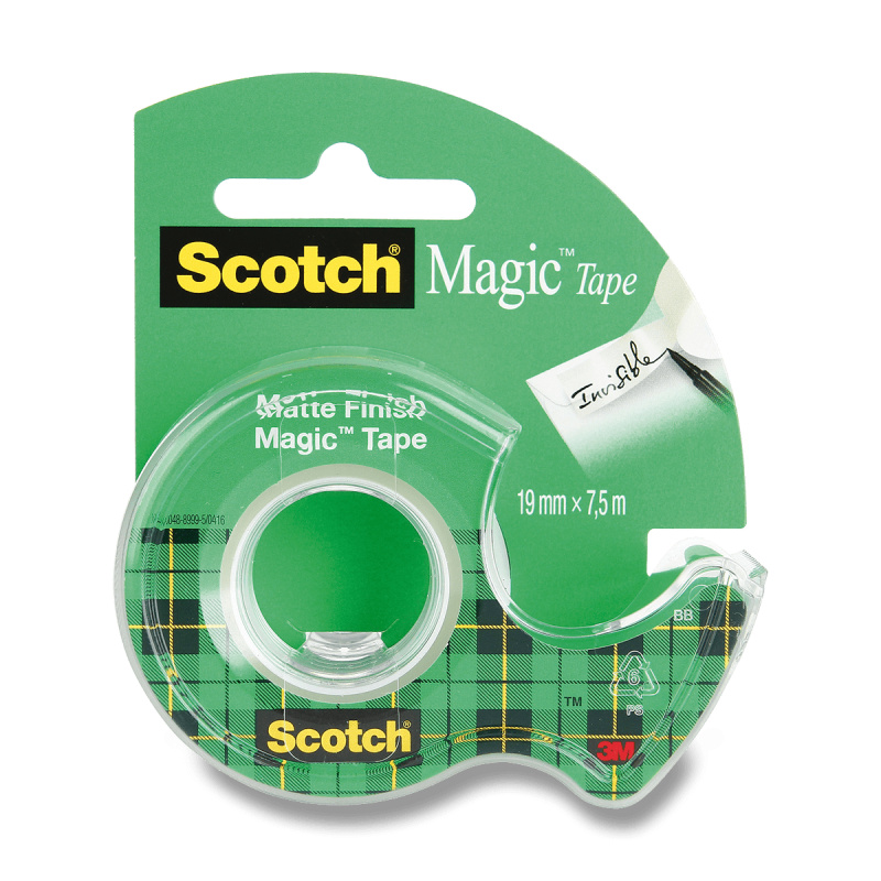 Lepicí páska Scotch Magic se zásobníkem, 19 mm x 7,5 m