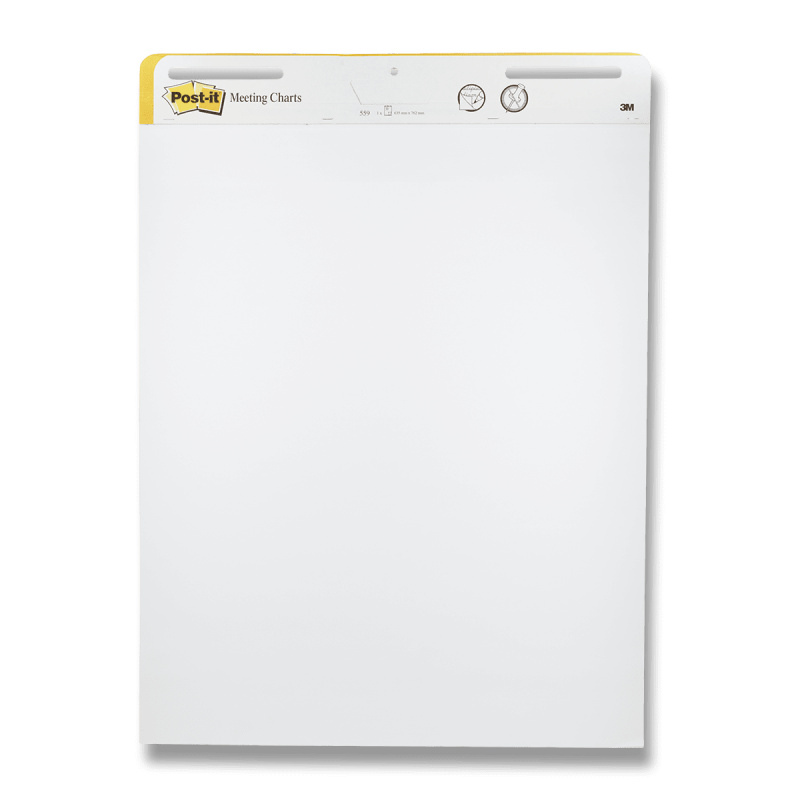 Samolepicí flipchart 3M Post-it Meeting Charts 559