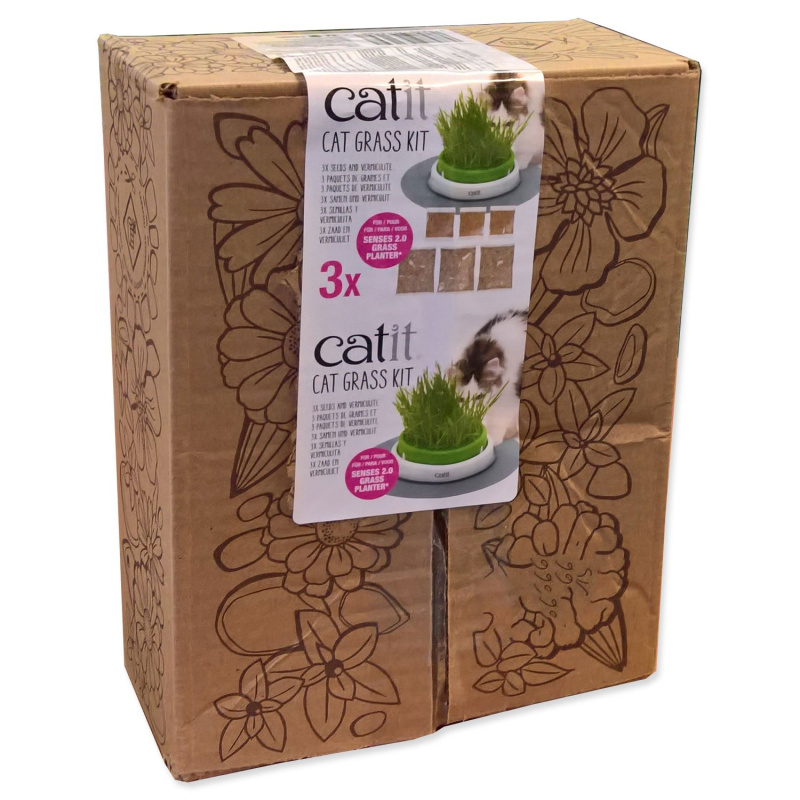 Tráva CATIT Design Senses 3x0,7l