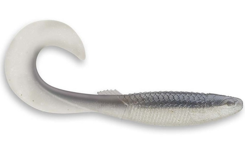 Rapala gumová nástraha crushcity the curl pro bl red pe - 9,2 cm 4 g 8 ks
