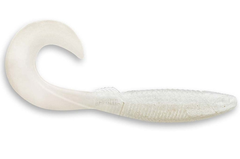 Rapala gumová nástraha crushcity the curl perch white - 11,6 cm 7,6 g 6 ks