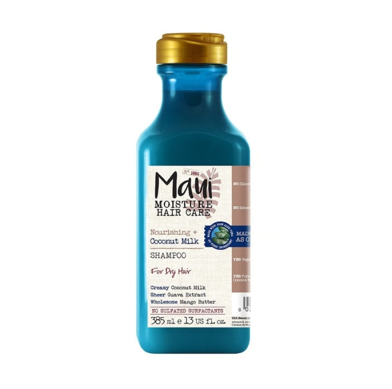 Maui Moisture Nourish & Moisture + Coconut Milk hydratační šampon pro suché vlasy 385 ml