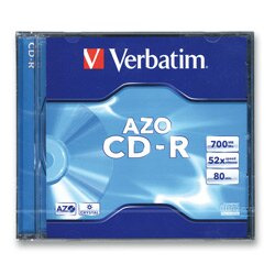 Verbatim CD-R -zapisovatelné CD - 700 MB, 1 ks