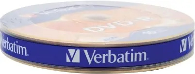 Verbatim DVD-R 16x - zapisovatelné DVD - 4,7 GB, 10 ks, spindl