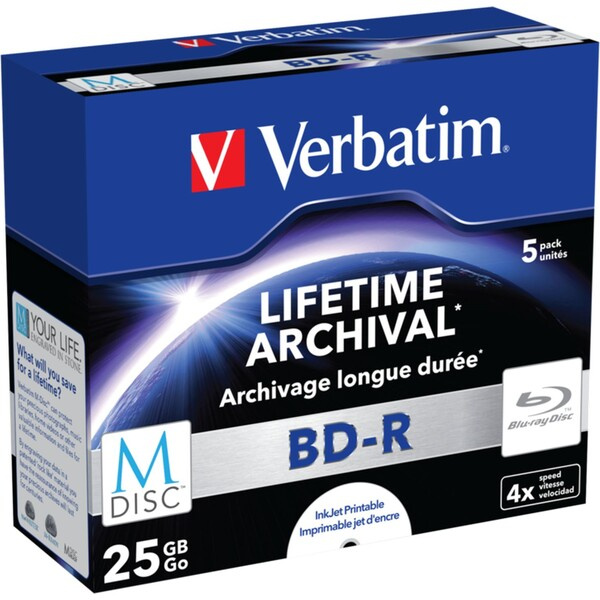 VERBATIM MDisc BD-R (5ks)