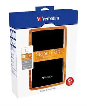 VERBATIM Store 'n' Go 1TB HDD USB 3.0 černý