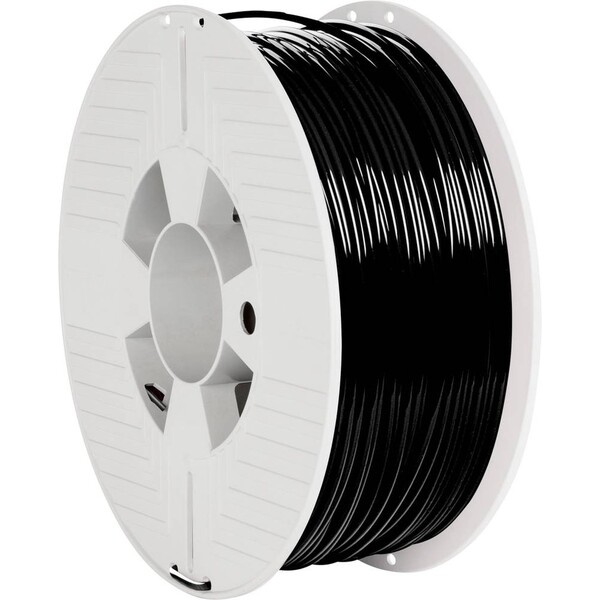 VERBATIM filament do 3D tiskárny PET-G 1.75mm, 327m, 1kg černý Černá