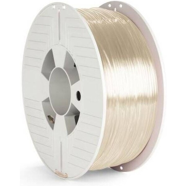 VERBATIM filament do 3D tiskárny PET-G 2.85mm, 123m, 1kg průhledný Bílošedá