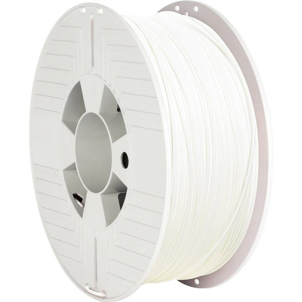 VERBATIM filament do 3D tiskárny PLA 1.75mm, 335m, 1kg bílý Bílá