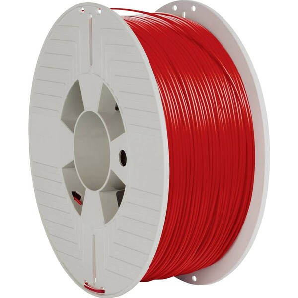VERBATIM filament do 3D tiskárny PLA 1.75mm, 335m, 1kg červený Červená
