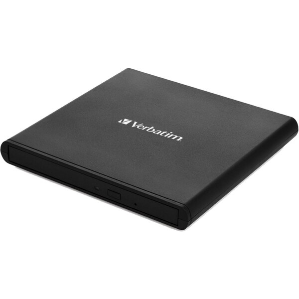 VERBATIM externí mechanika DVD-RW vypalovačka USB 2.0 černý + NERO Černá