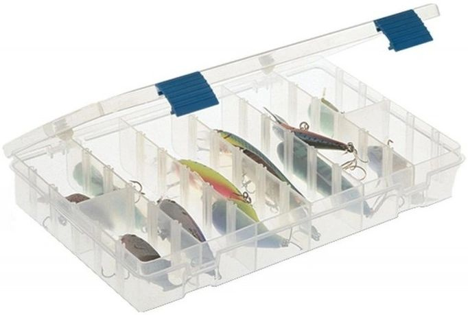 Plano krabička prolatch 3600 stowaway clear s modrou západkou