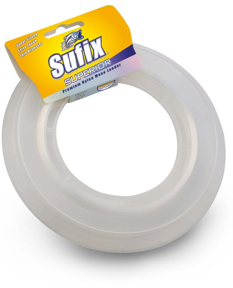 Sufix vlasec superior leader clear 100 m - 1,00 mm 60 kg