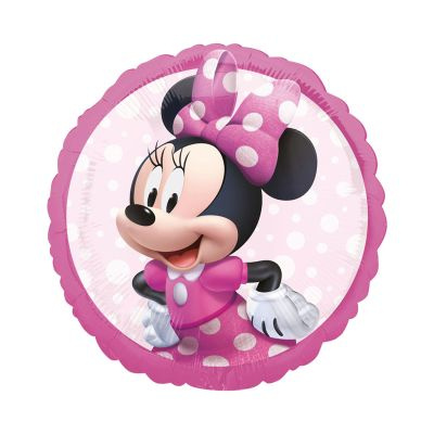 Balónek fóliový Minnie Mouse růžový Albi