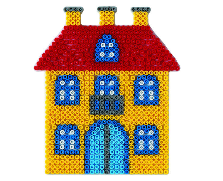 Hama podložka MIDI - domeček