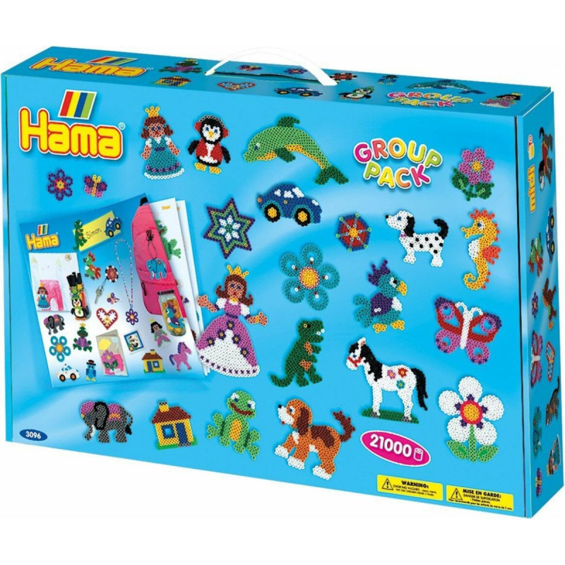 Hama zažehlovací korálky - MIDI Box, 21000ks Group projekt