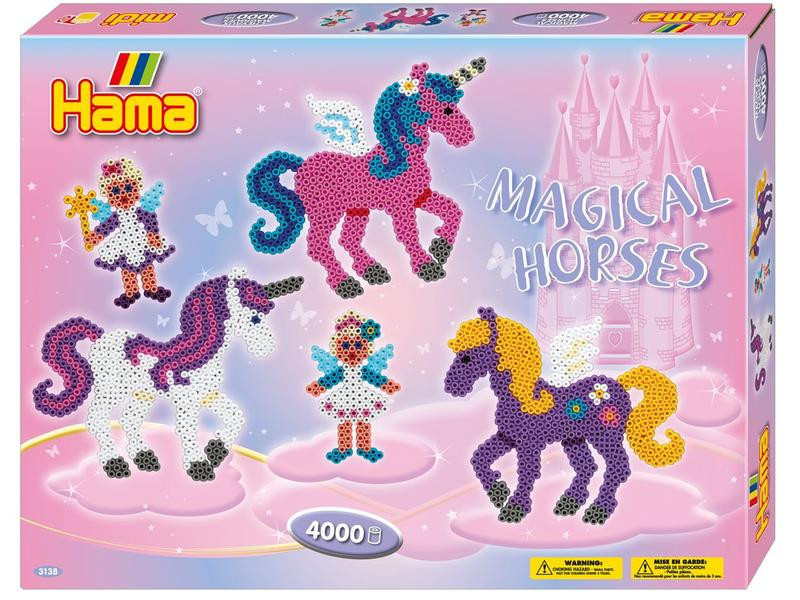 Hama H3138 Velká dárková sada Pohádkový svět Midi