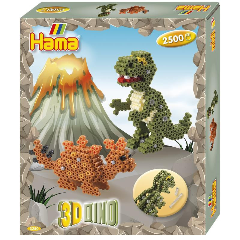 Hama Midi korálky 3D Dino