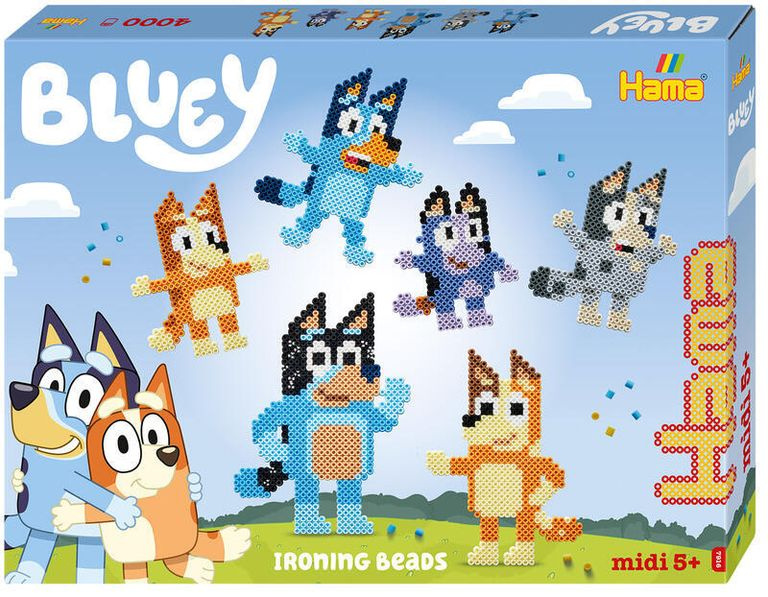 HAMA Dárková sada Bluey 3D MIDI - 4.000ks
