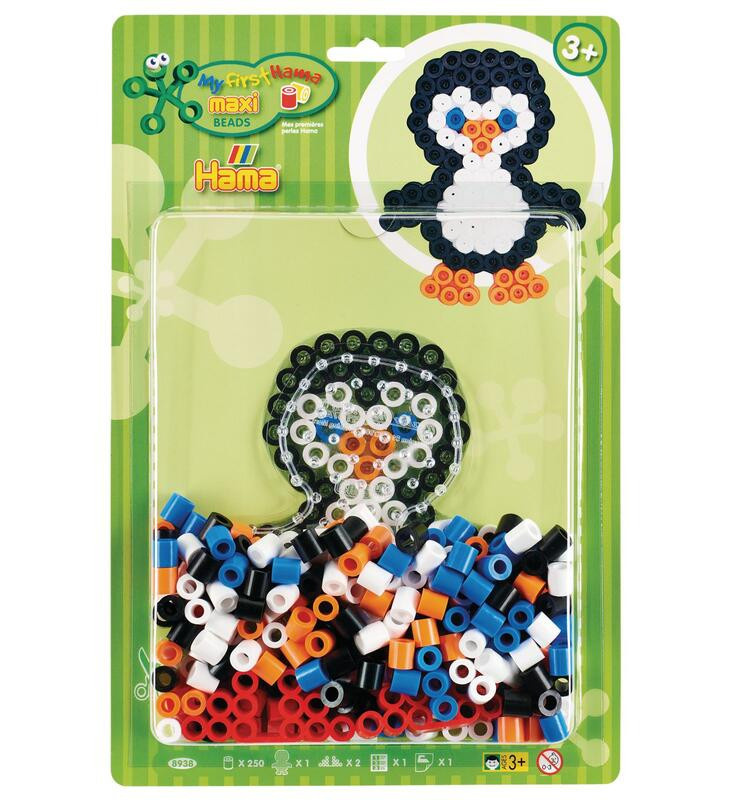 HAMA Korálkový set Tučňák MAXI