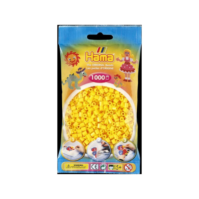HAMA korálky MIDI - žluté
