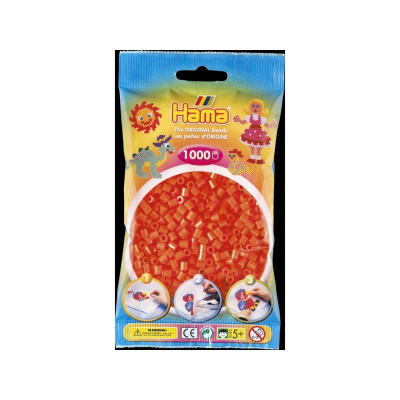 Hama H207-04 Midi Oranžové korálky 1000 ks