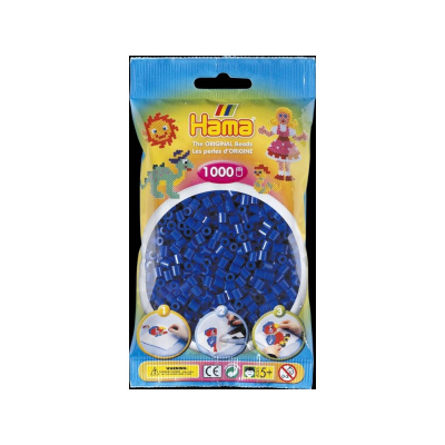HAMA korálky MIDI - modré