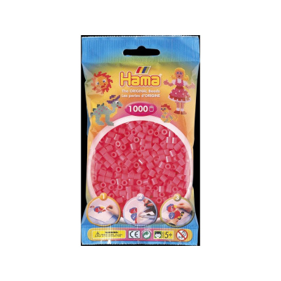 Hama H207-32 Midi Neonové růžové 1000 ks