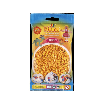 HAMA korálky MIDI - medově hnědé