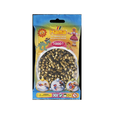 HAMA korálky MIDI - bronzové