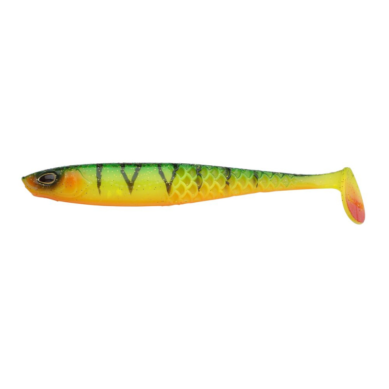 Berkley gumová nástraha cullshad slim firetiger - 7,5 cm 2,5 g 8 ks