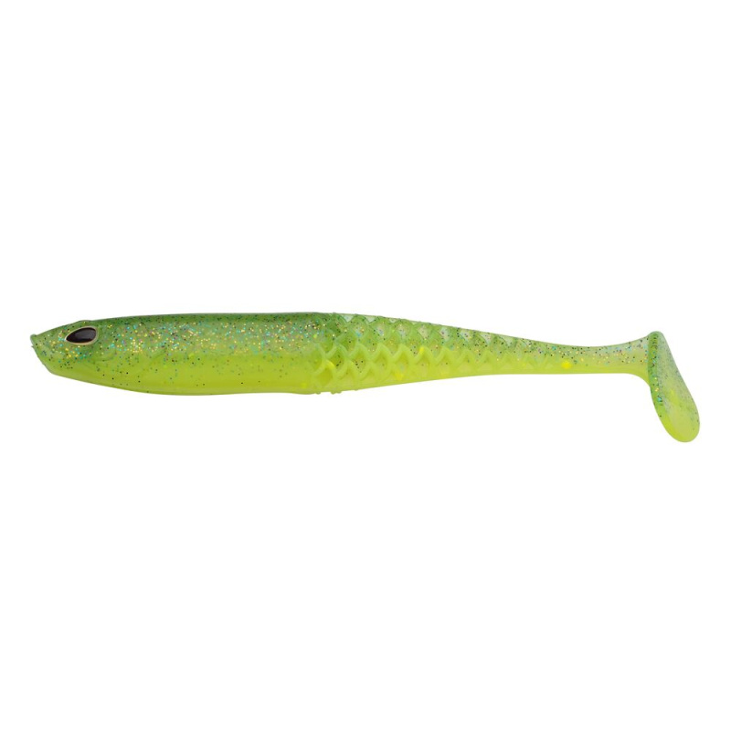Berkley gumová nástraha cullshad slim lime chartreuse - 10 cm 5 g 6 ks